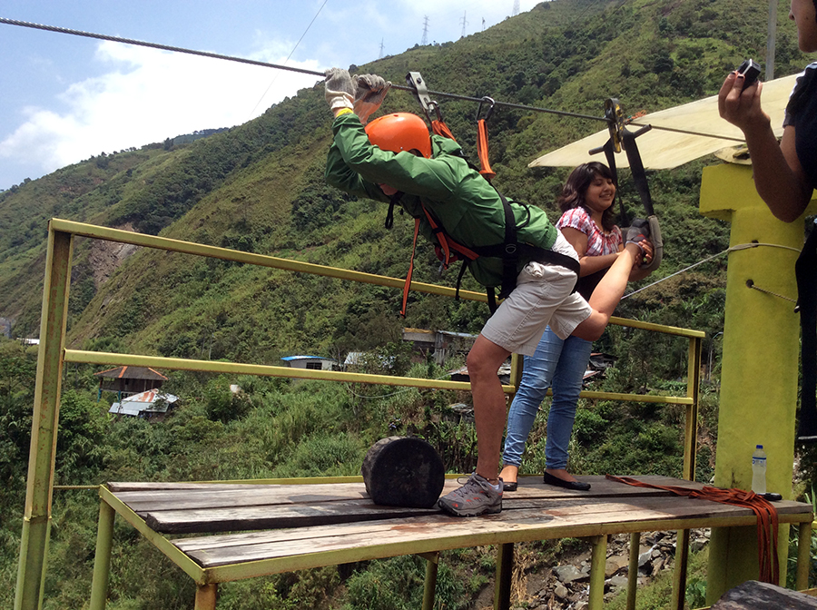 Baños de Agua Santa - Ziplining